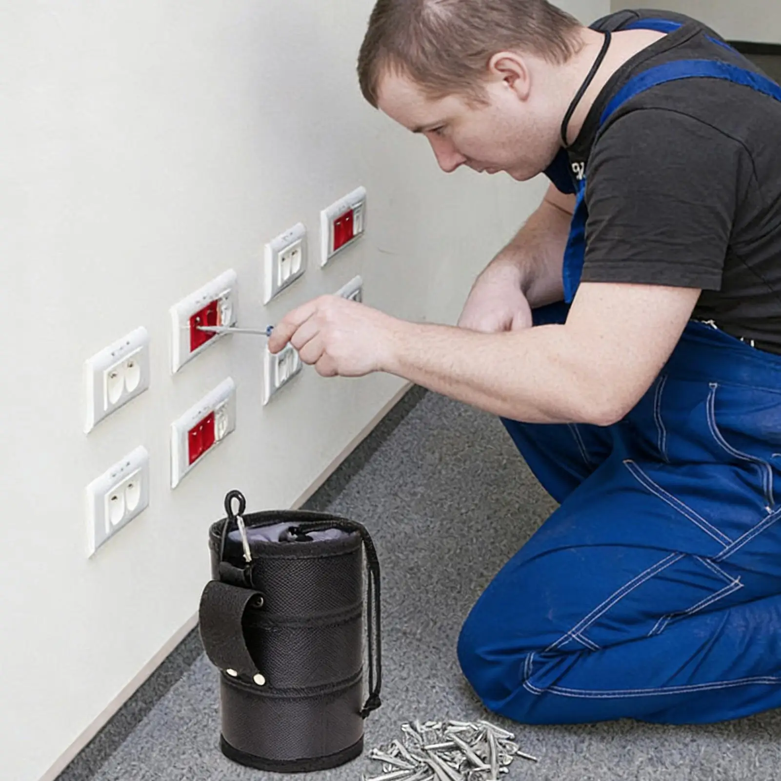 Сумка для инструментов на пояс, портативный органайзер для гвоздей, сумка для хранения инструментов для строителей, плотников, электриков, сантехников, для дома
Сумка для инструментов на пояс, портативный органайзер для гвоздей, сумка для хранения инструментов для строителей, плотников, электриков, сантехников, для дома