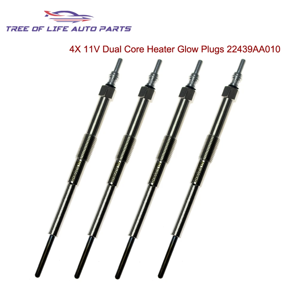 4X 11V New Heater Glow Plugs For Subaru Outback II 2.0 D AWD 2009-2014 Fits Subaru XV 2.0D 2012-2017 22439AA010 22439AA000
4X 11V New Heater Glow Plugs For Subaru Outback II 2.0 D AWD 2009-2014 Fits Subaru XV 2.0D 2012-2017 22439AA010 22439AA000