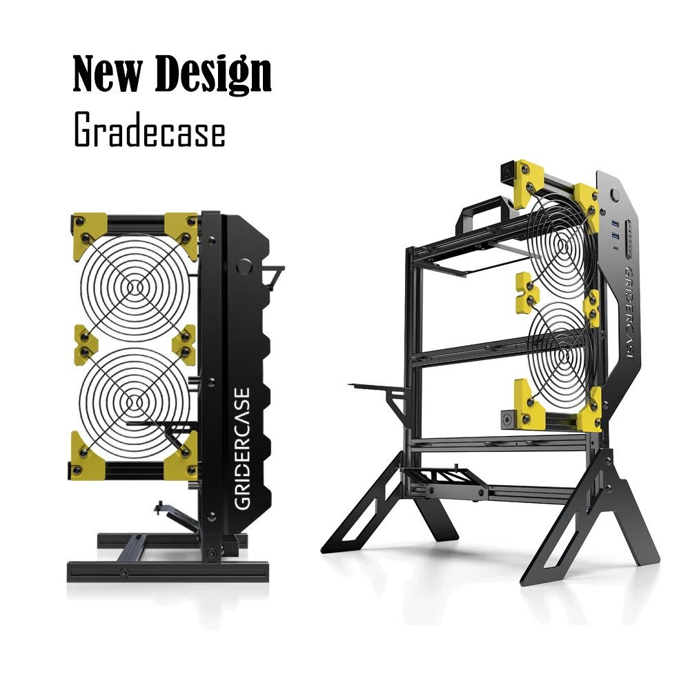 DIY Open Air Computer Chassis Aluminum Alloy PC Cases Supports For 360mm Cold Row 250mm Graphics Card Ultimate Heat Dissipation
DIY Open Air Computer Chassis Aluminum Alloy PC Cases Supports For 360mm Cold Row 250mm Graphics Card Ultimate Heat Dissipation