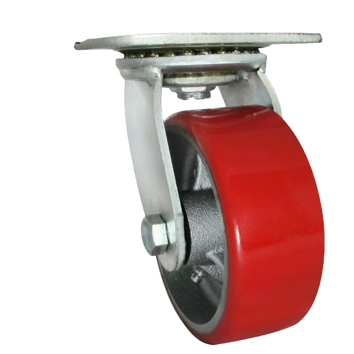 Industrial Caster Wheel 5 Inches Swivel PU Wheel Cast Iron Ball Bearing Heavy Duty Top Swivel Plate Castor
Industrial Caster Wheel 5 Inches Swivel PU Wheel Cast Iron Ball Bearing Heavy Duty Top Swivel Plate Castor