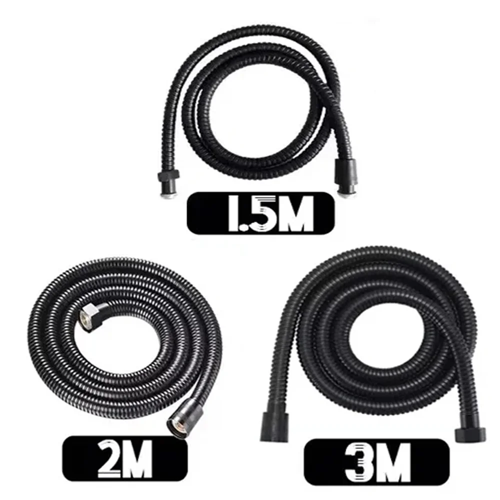 New 1.5/2/3M Gold Stainless Steel Flexible Long Shower Water Hose Extension Plumbing Pipe Pulling Tube Bathroom Accessories
New 1.5/2/3M Gold Stainless Steel Flexible Long Shower Water Hose Extension Plumbing Pipe Pulling Tube Bathroom Accessories