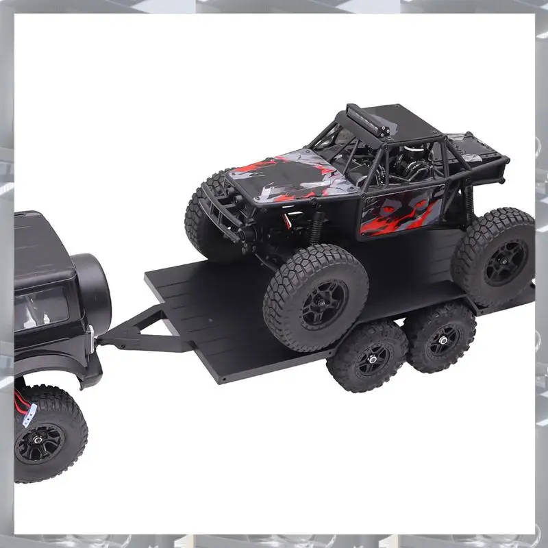 A84F-RC Crawler Utility Trailer With Hitch For 1/18 RC Crawler Car TRX4M Upgrade Parts
A84F-RC Crawler Utility Trailer With Hitch For 1/18 RC Crawler Car TRX4M Upgrade Parts