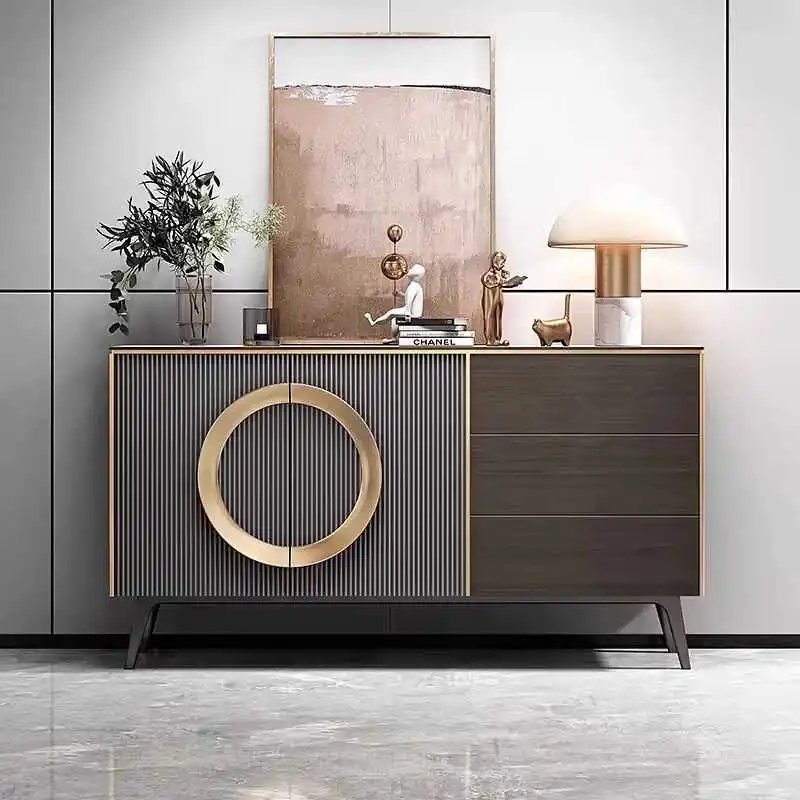 Light luxury dining side cabinet against the wall Entrancecabinet Modern simple rock slab Italian locker Household living room
Light luxury dining side cabinet against the wall Entrancecabinet Modern simple rock slab Italian locker Household living room