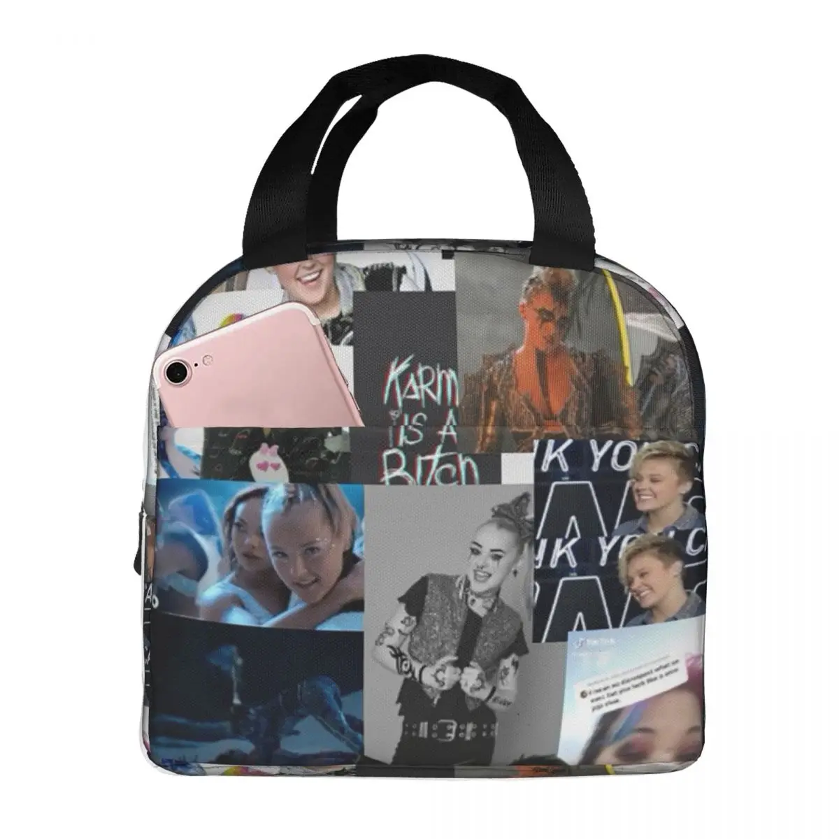JoJo Siwa Bootleg Singer Karma Album Insulated Lunch Bag for Women Cooler Thermal Food Box Tote Leakproof Lunch Boxes Container
JoJo Siwa Bootleg Singer Karma Album Insulated Lunch Bag for Women Cooler Thermal Food Box Tote Leakproof Lunch Boxes Container