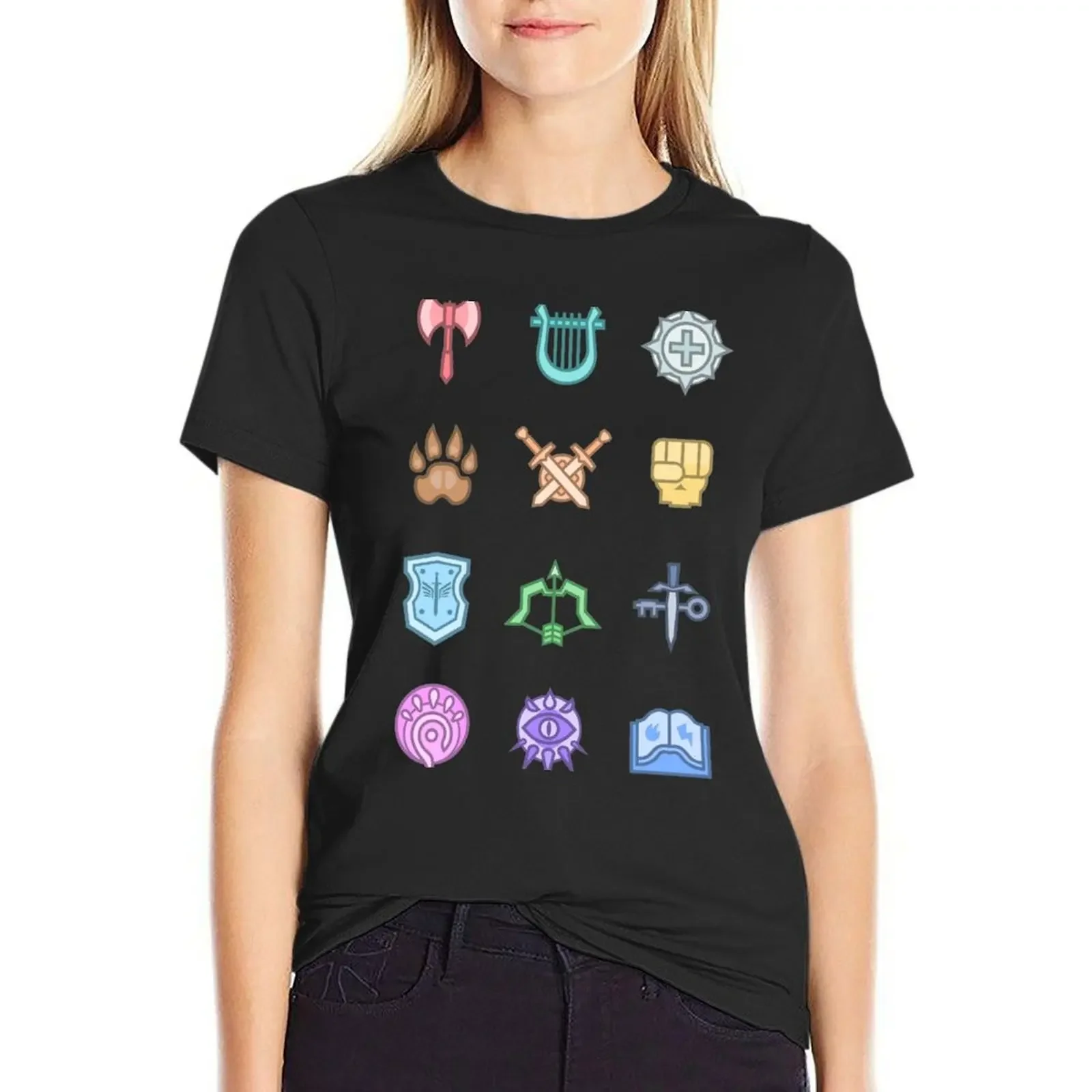 JoCat - A Crap Guide to DnD Colored Sticker Sheet Borderless T-Shirt Aesthetic clothing summer clothes plain Womens clothing
JoCat - A Crap Guide to DnD Colored Sticker Sheet Borderless T-Shirt Aesthetic clothing summer clothes plain Womens clothing
