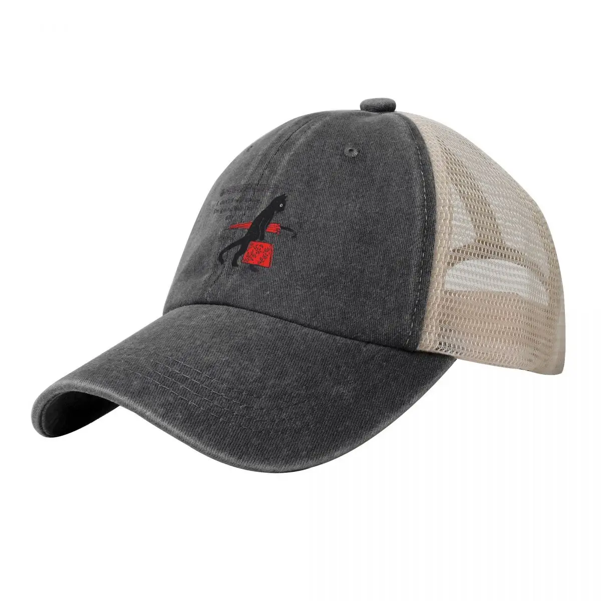 I don't know where I'm going but I'm gay cat meme Cowboy Mesh Baseball Cap Beach Bag Sunscreen Men Golf Wear Women's
I don't know where I'm going but I'm gay cat meme Cowboy Mesh Baseball Cap Beach Bag Sunscreen Men Golf Wear Women's