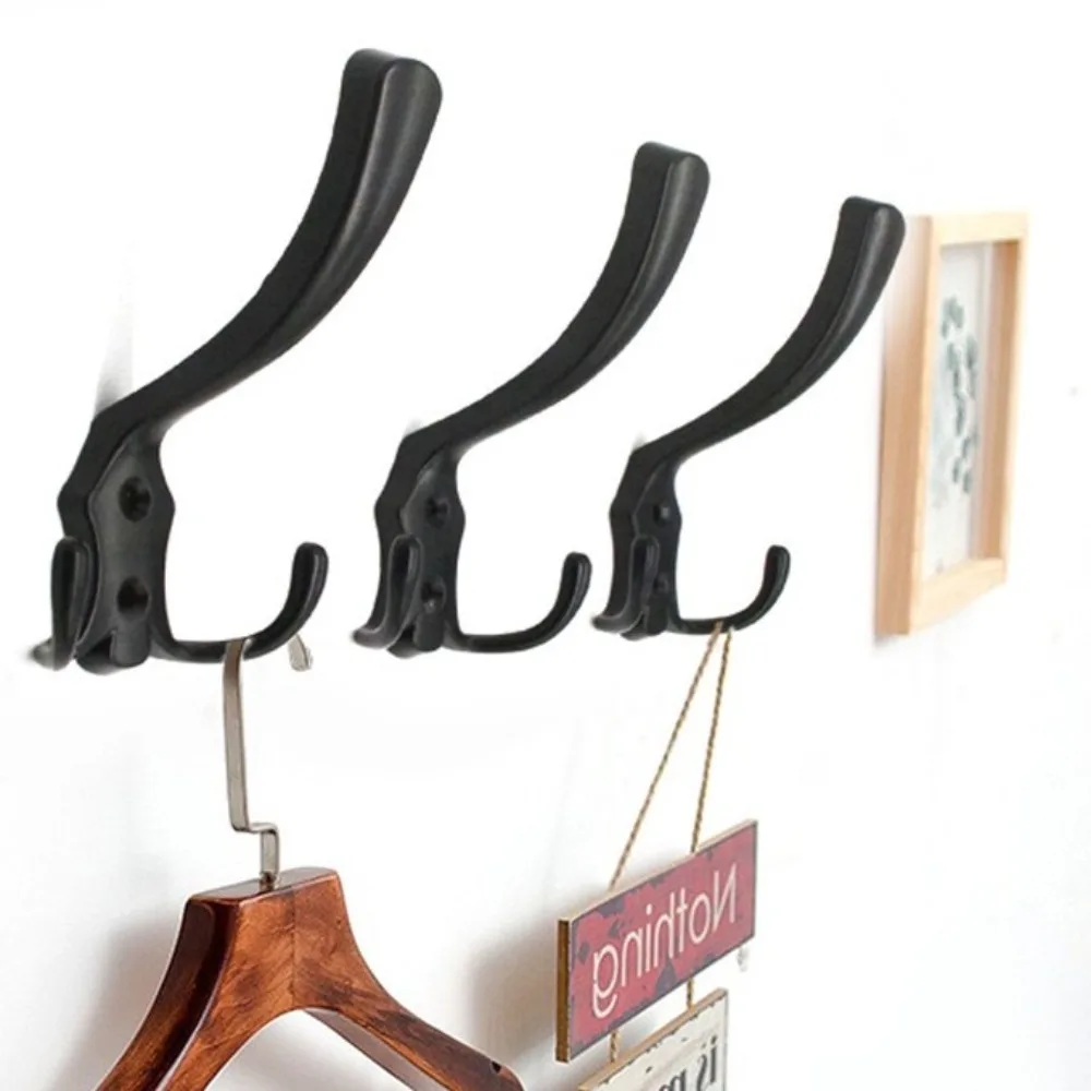 2pcs New Wall Mounted Coat Hooks Zinc Alloy Drilling Installation Clothes Wall Hanger Durable Black Bathroom Hanger Home Gadgets
2pcs New Wall Mounted Coat Hooks Zinc Alloy Drilling Installation Clothes Wall Hanger Durable Black Bathroom Hanger Home Gadgets
