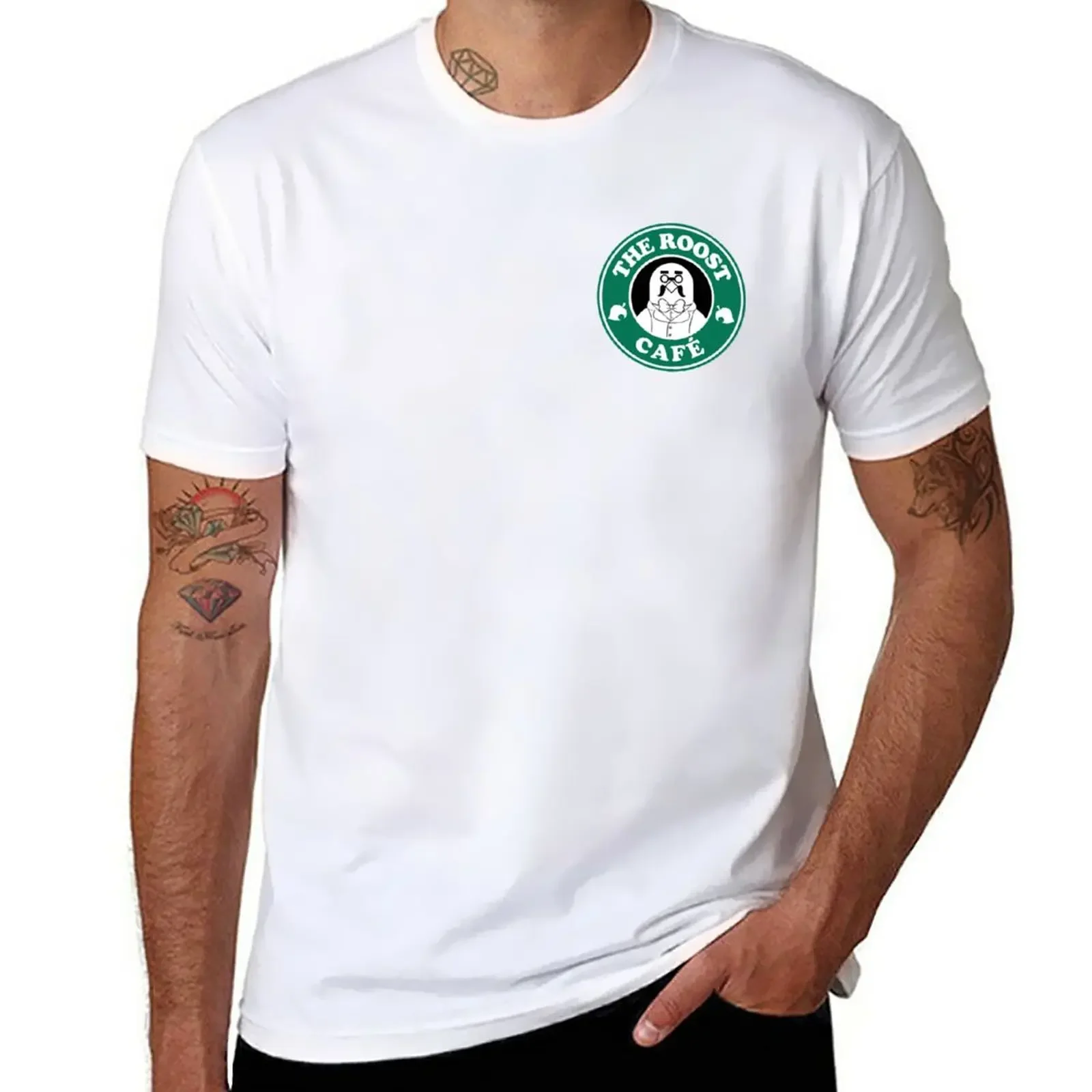 Brewster's: The Roost Café T-Shirt anime customs oversized t shirts for men
Brewster's: The Roost Café T-Shirt anime customs oversized t shirts for men