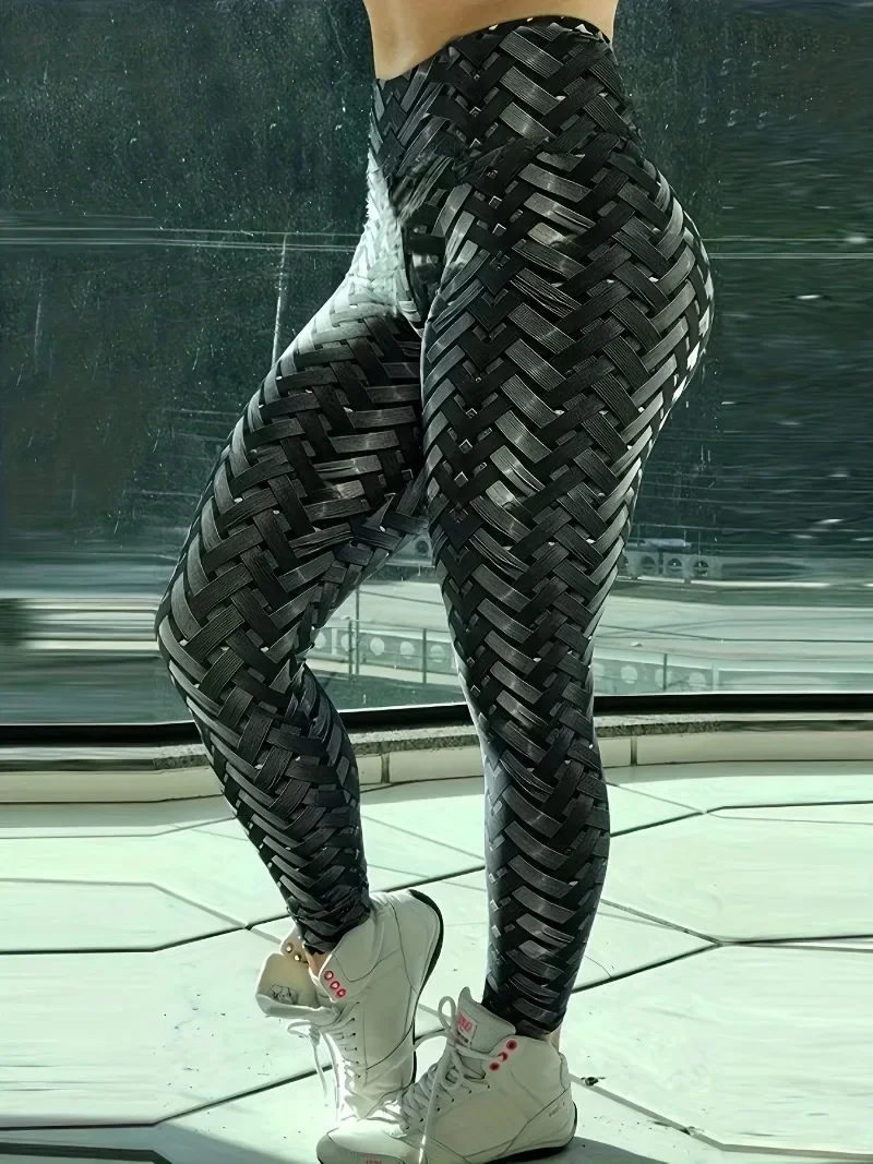 Women's Plus Size 1XL-5XL All Seasons Randomly Printed High Waisted Slim Fitting Leggings Versatile Commuting Pants
Women's Plus Size 1XL-5XL All Seasons Randomly Printed High Waisted Slim Fitting Leggings Versatile Commuting Pants