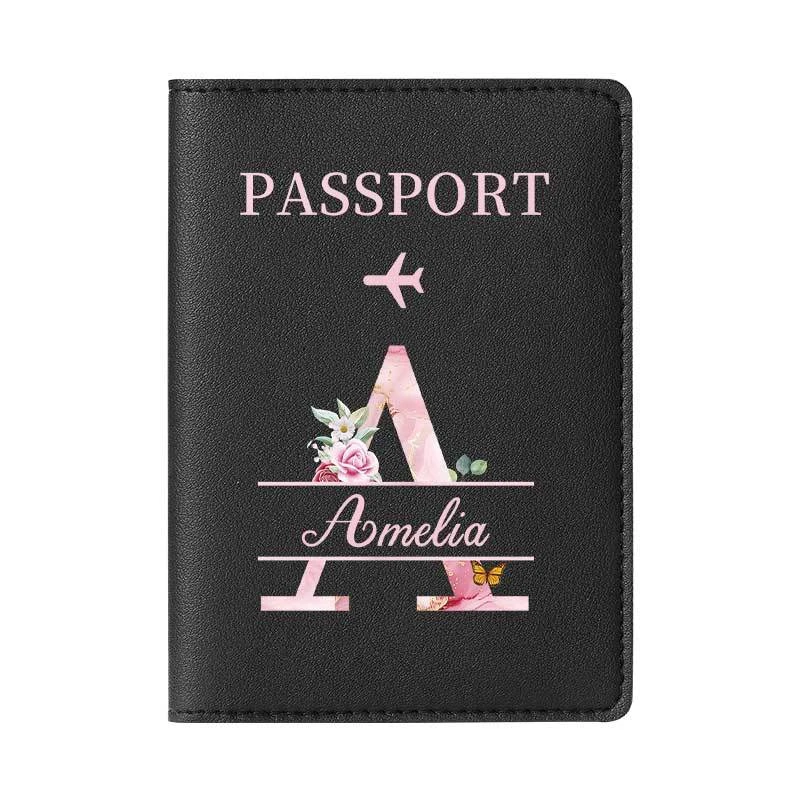 Customized Personalized Floral Passport Holder, Can Be Personalized with a Name - Can Print Names with 26 Floral Letters
Customized Personalized Floral Passport Holder, Can Be Personalized with a Name - Can Print Names with 26 Floral Letters