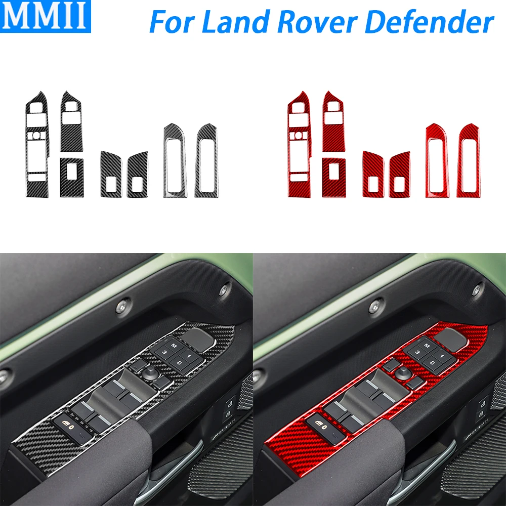 For Land Rover Defender 2020-2023 Carbon Fiber Window Lift Switch Panel Trim Cover Car Interior Decoration Accessories Sticker
For Land Rover Defender 2020-2023 Carbon Fiber Window Lift Switch Panel Trim Cover Car Interior Decoration Accessories Sticker