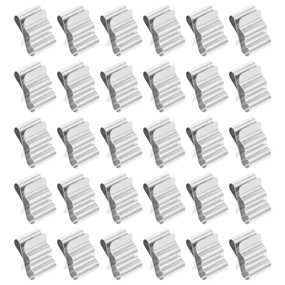 100pcs Solar Panel Photovoltaic Cable Clips Stainless Steel Metal Wire Clamps For Trailer Frame Wiring Module Management Clip
100pcs Solar Panel Photovoltaic Cable Clips Stainless Steel Metal Wire Clamps For Trailer Frame Wiring Module Management Clip