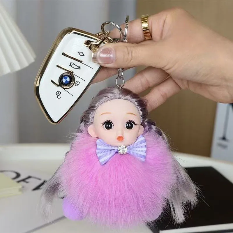Cartoon Cute Big Eyes Plush Keychain Buckle Cute Sleep Doll Bag Pendant Car Pendant
Cartoon Cute Big Eyes Plush Keychain Buckle Cute Sleep Doll Bag Pendant Car Pendant