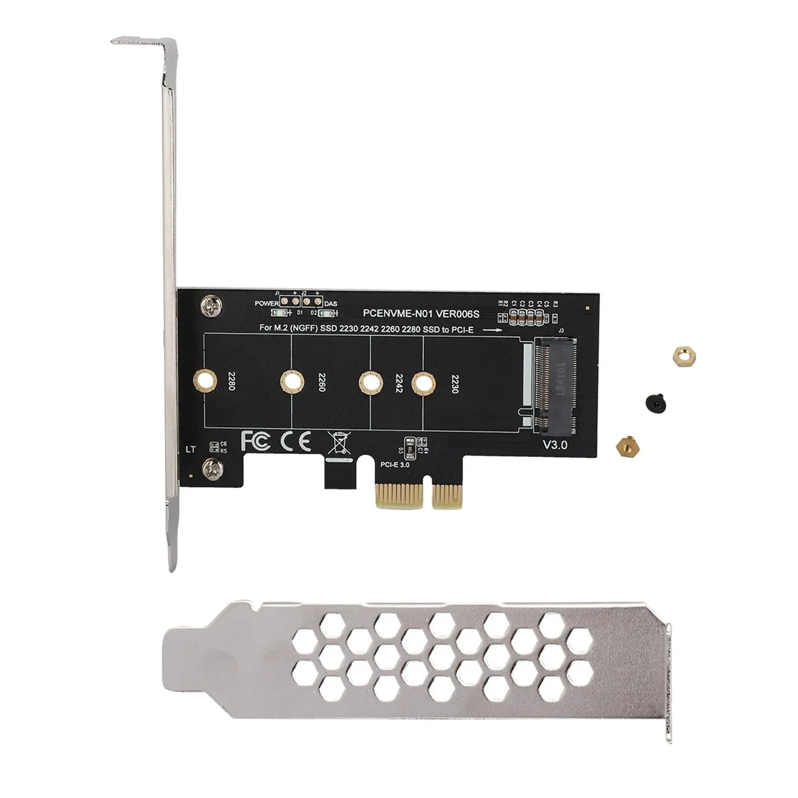 M.2 NVMe to Pci-e 3.0 x1 Expansion Card Plug and Play Pci-e 3.0 x1 Lane to M.2 NGFF for SM961 PM951 960EVO SM951 PM970 980 981
M.2 NVMe to Pci-e 3.0 x1 Expansion Card Plug and Play Pci-e 3.0 x1 Lane to M.2 NGFF for SM961 PM951 960EVO SM951 PM970 980 981