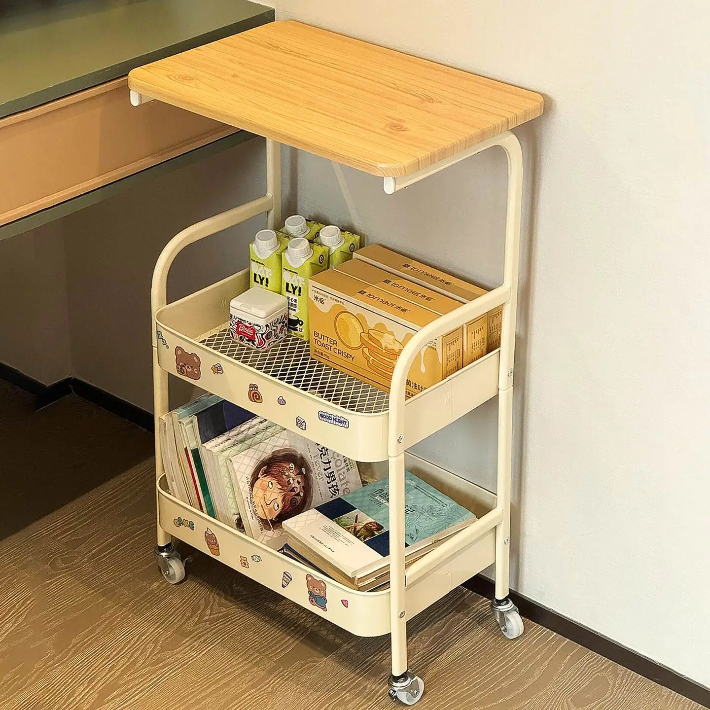 Многоярусная тележка-органайзер для кухни, спальни, прикроватная тумбочка, тележка для дома, из ПВХ-материала
Многоярусная тележка-органайзер для кухни, спальни, прикроватная тумбочка, тележка для дома, из ПВХ-материала