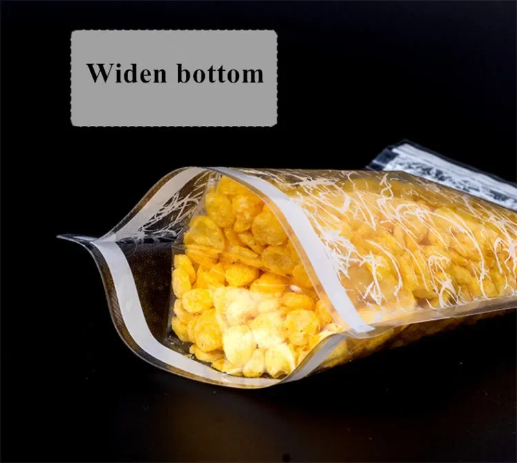 100PCS Snowflower Plastic Ziplock Stand-upBag DIY Matcha Cocoa Coffee Snack Spice Nuts Sugar Candy Biscuit Gifts Storage Pouches
100PCS Snowflower Plastic Ziplock Stand-upBag DIY Matcha Cocoa Coffee Snack Spice Nuts Sugar Candy Biscuit Gifts Storage Pouches