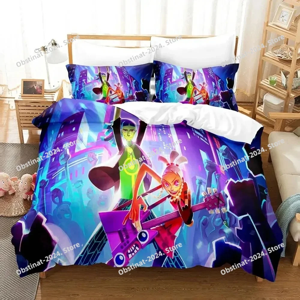 Anime Game Hi-Fi Rush Bedding Set Duvet Cover Bed Set Quilt Cover Pillowcase Comforter king Queen Size Boys Adult Bedding Set
Anime Game Hi-Fi Rush Bedding Set Duvet Cover Bed Set Quilt Cover Pillowcase Comforter king Queen Size Boys Adult Bedding Set