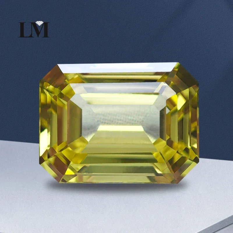Top Lab Grown Sapphire Yellow Color Emerald Cut VVS1 Selectable AGL Certificate Gemstone Charms DIY For Jewelry Making Materials
Top Lab Grown Sapphire Yellow Color Emerald Cut VVS1 Selectable AGL Certificate Gemstone Charms DIY For Jewelry Making Materials