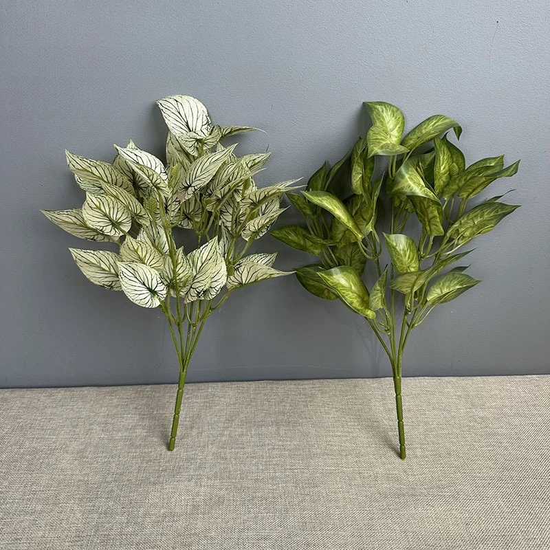 6pcs Simulation Colorful Taro Leaves Plastic Plants Artificial White Patterns Green Ivy Leaf Plant Auditorium Decoration
6pcs Simulation Colorful Taro Leaves Plastic Plants Artificial White Patterns Green Ivy Leaf Plant Auditorium Decoration