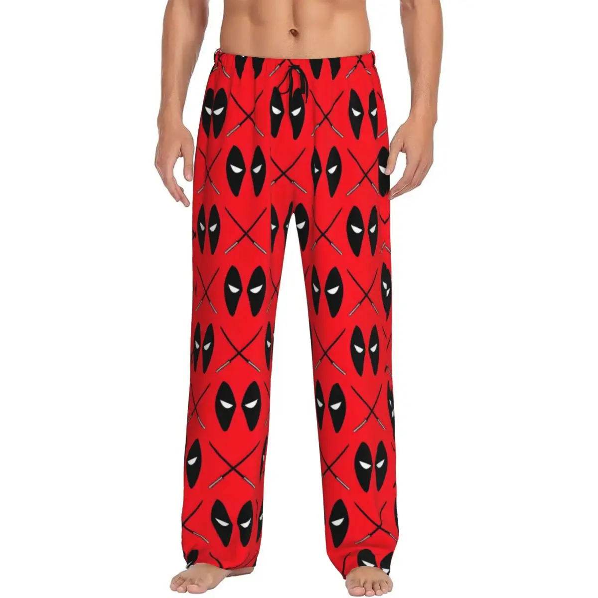 Custom Print Deadpool Pajama Pants Men's Superhuman Sleep Sleepwear Bottoms with Pockets
Custom Print Deadpool Pajama Pants Men's Superhuman Sleep Sleepwear Bottoms with Pockets