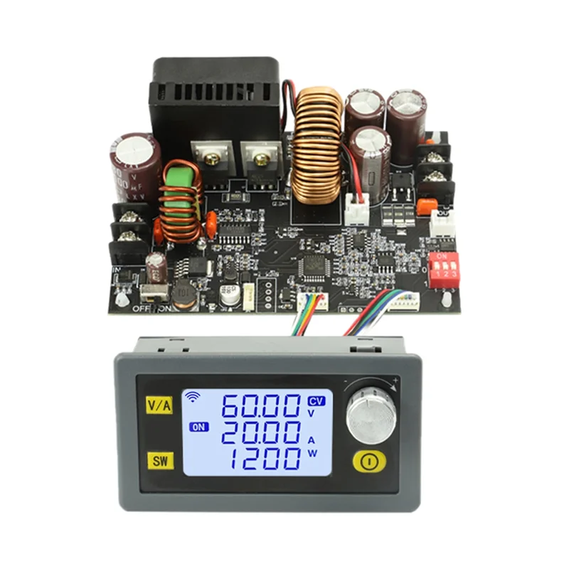 1200W DC CNC Antihypertensive Boost Converter 6-70V Adjustable Power Supply Input Constant Voltage Solar Charging Module
1200W DC CNC Antihypertensive Boost Converter 6-70V Adjustable Power Supply Input Constant Voltage Solar Charging Module