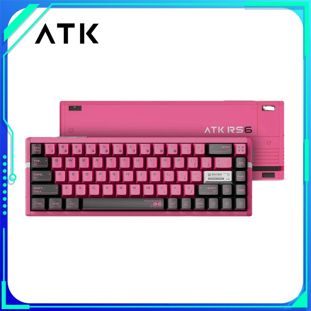 ATK RS6 Magnetic Switch Keyboard Wired Mechanical Keyboard Rt0.005mm Ttc Gateron Jade Pro Gaming Switch Vorlant Csgo Customized
ATK RS6 Magnetic Switch Keyboard Wired Mechanical Keyboard Rt0.005mm Ttc Gateron Jade Pro Gaming Switch Vorlant Csgo Customized