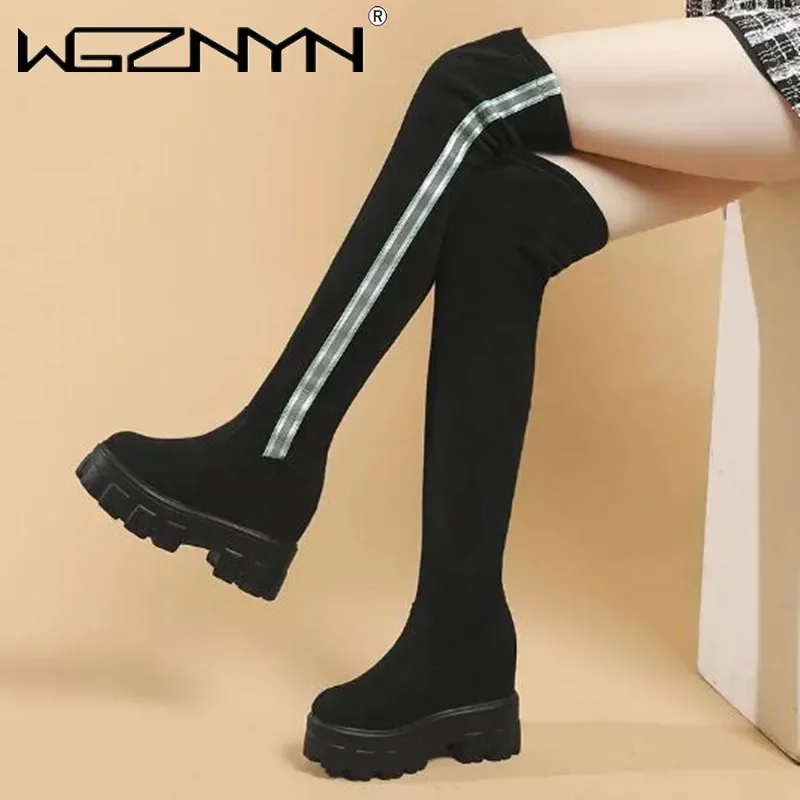 2025 Stretch Slim Women Over the Knee High Boots Fashion Soft Leather Shoes Autumn Winter Thick Heel Ladies Knight Long Booties
2025 Stretch Slim Women Over the Knee High Boots Fashion Soft Leather Shoes Autumn Winter Thick Heel Ladies Knight Long Booties
