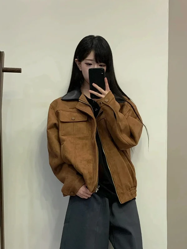 American Barn Sle Suede Workwear Jaet Men's Casual Vintage Marbled Spring Autumn oulder Jae Polyester Fiber Long S...
American Barn Sle Suede Workwear Jaet Men's Casual Vintage Marbled Spring Autumn oulder Jae Polyester Fiber Long S...