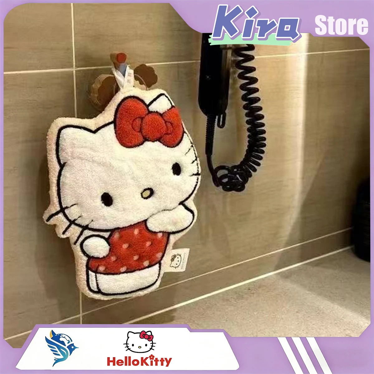 HELLO KITTY Cute Wall-Mounted Kitchen Towel Quick-Dry Bathroom Washroom Cartoon Towel Absorbent Thickened Handkerchief Kawaii
HELLO KITTY Cute Wall-Mounted Kitchen Towel Quick-Dry Bathroom Washroom Cartoon Towel Absorbent Thickened Handkerchief Kawaii