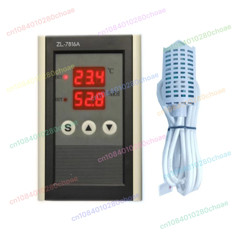 Zl-7816A,12V,Controlador de temperatura y humedad, termostato e higrostato
Zl-7816A,12V,Controlador de temperatura y humedad, termostato e higrostato