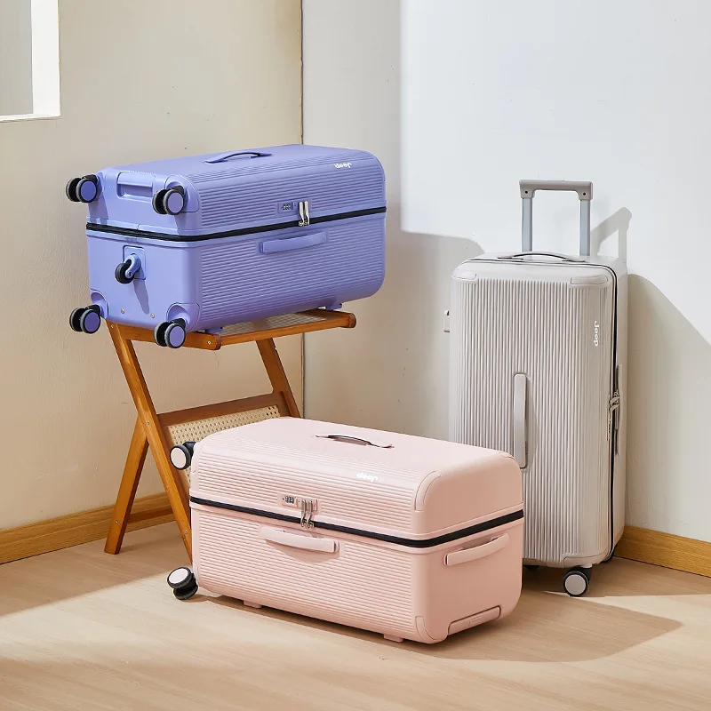 Student 30 inch Extra Large Capacity Travel Suitcase for Women, Sports Zipper Style, Wear-resistant and Pressure-resistant PC
Student 30 inch Extra Large Capacity Travel Suitcase for Women, Sports Zipper Style, Wear-resistant and Pressure-resistant PC