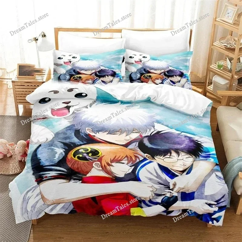 Home Textile Cartoons Gintama Gintoki Sakata Cover Duvet Cover Pillow Case Boy Girl Polyester Bedding Set King Queen Twin Size
Home Textile Cartoons Gintama Gintoki Sakata Cover Duvet Cover Pillow Case Boy Girl Polyester Bedding Set King Queen Twin Size