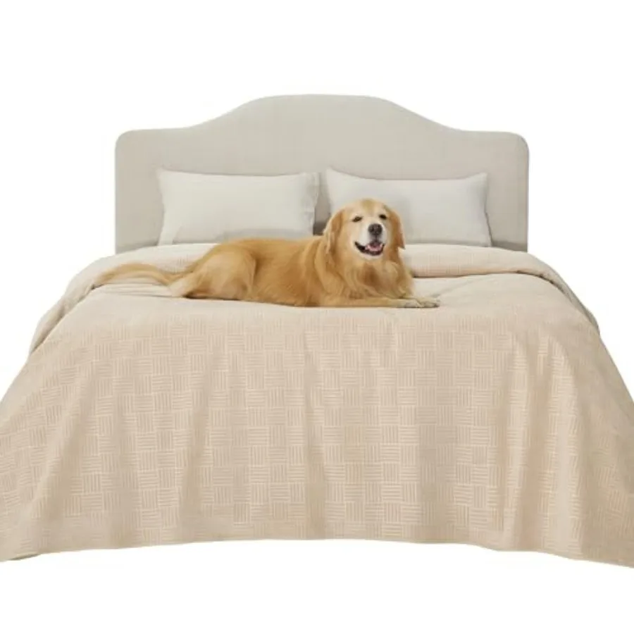 Waterproof Bed Cover for Dogs Washable - Waterproof Blanket for Full Bed Couch Sofa Cozy, Lightweight Furniture Protector for P
Waterproof Bed Cover for Dogs Washable - Waterproof Blanket for Full Bed Couch Sofa Cozy, Lightweight Furniture Protector for P