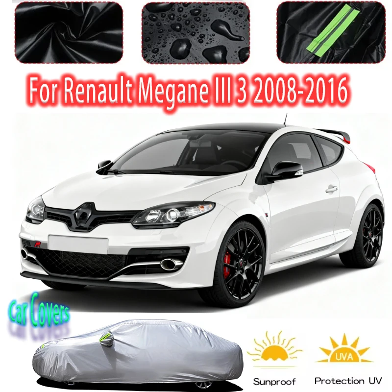 For Renault Megane III 3 Outdoor Protection Full Car Covers Snow Cover Sunshade Waterproof Dustproof Exterior Car accessories
For Renault Megane III 3 Outdoor Protection Full Car Covers Snow Cover Sunshade Waterproof Dustproof Exterior Car accessories
