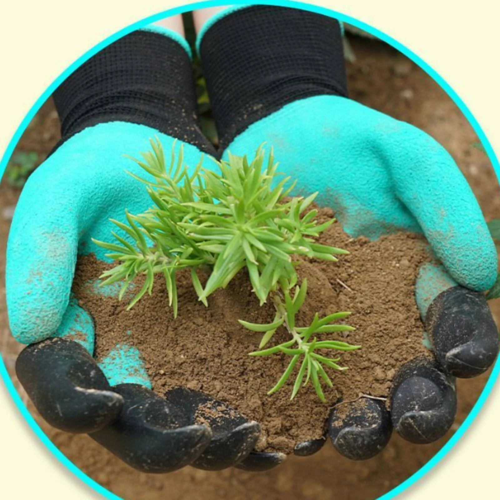 Coated Garden Gloves Good Grip Knit Garden Gloves Shielding Gear Flexible Comfortable for Weeding
Coated Garden Gloves Good Grip Knit Garden Gloves Shielding Gear Flexible Comfortable for Weeding