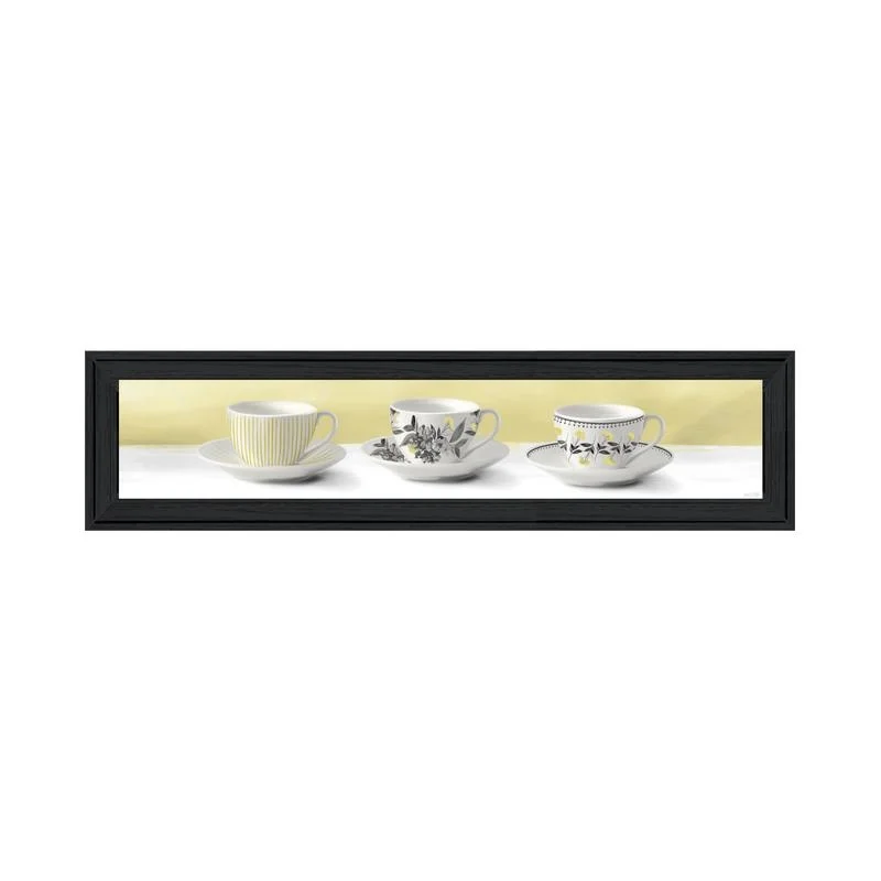 Yellow Tea Cup Stack Framed Print, Black Frame, Ready to Hang
Yellow Tea Cup Stack Framed Print, Black Frame, Ready to Hang