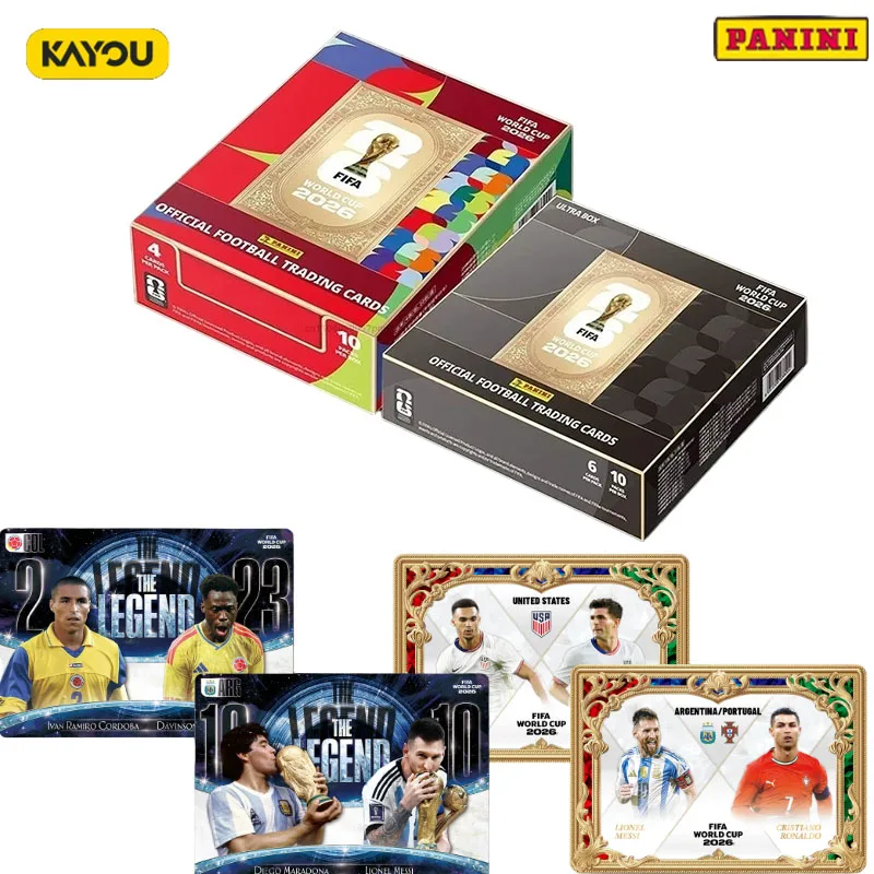 KAYOU 2026 FIFA World Cup Panini Official Soccer Star Trading Cards Limited Edition Collectible Fans Collection Souvenir Gift
KAYOU 2026 FIFA World Cup Panini Official Soccer Star Trading Cards Limited Edition Collectible Fans Collection Souvenir Gift