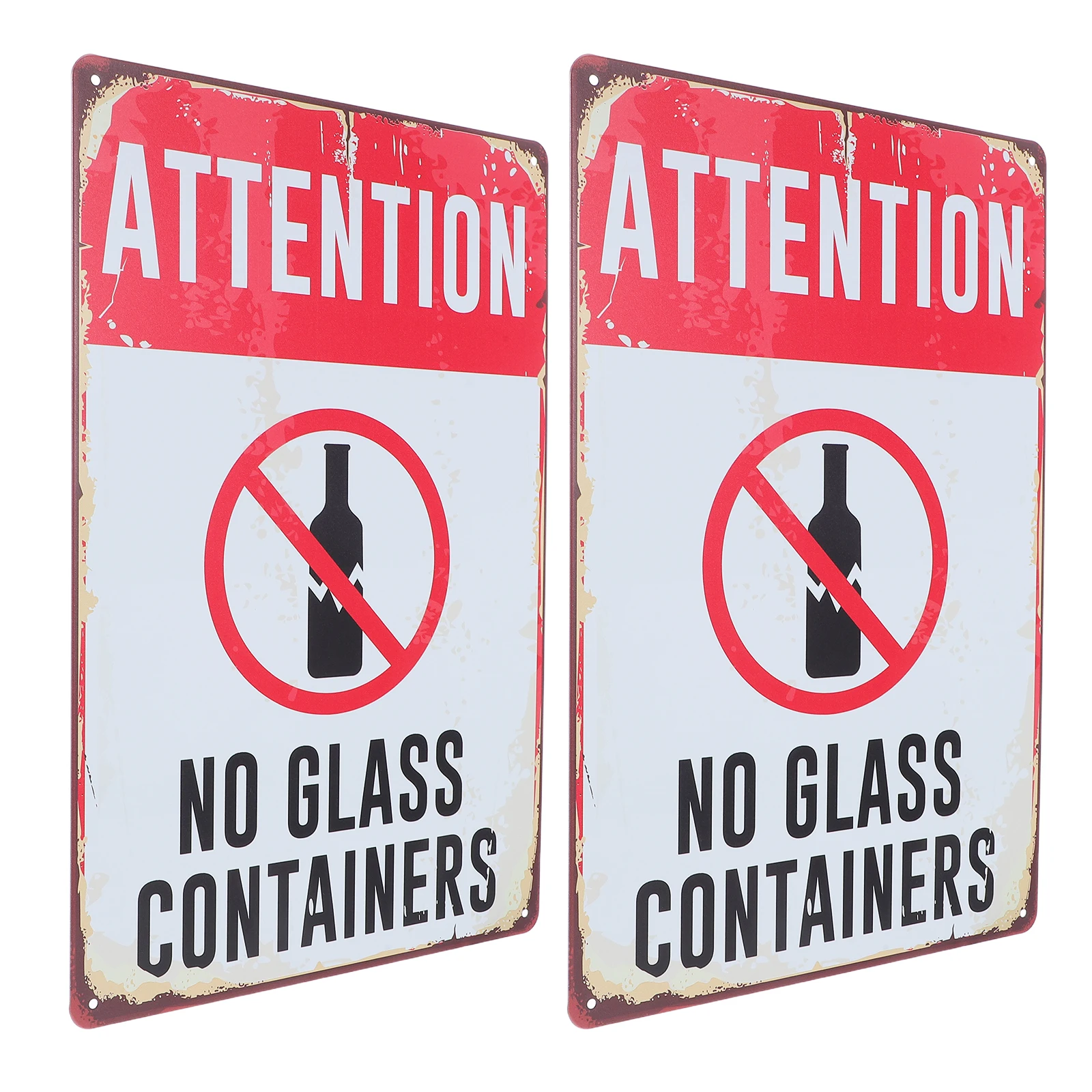2pcs Iron Pool Warning Signs No Glass Containers Sturdy Weather Resistant Outdoor Use Bold Visible for High Traffic
2pcs Iron Pool Warning Signs No Glass Containers Sturdy Weather Resistant Outdoor Use Bold Visible for High Traffic