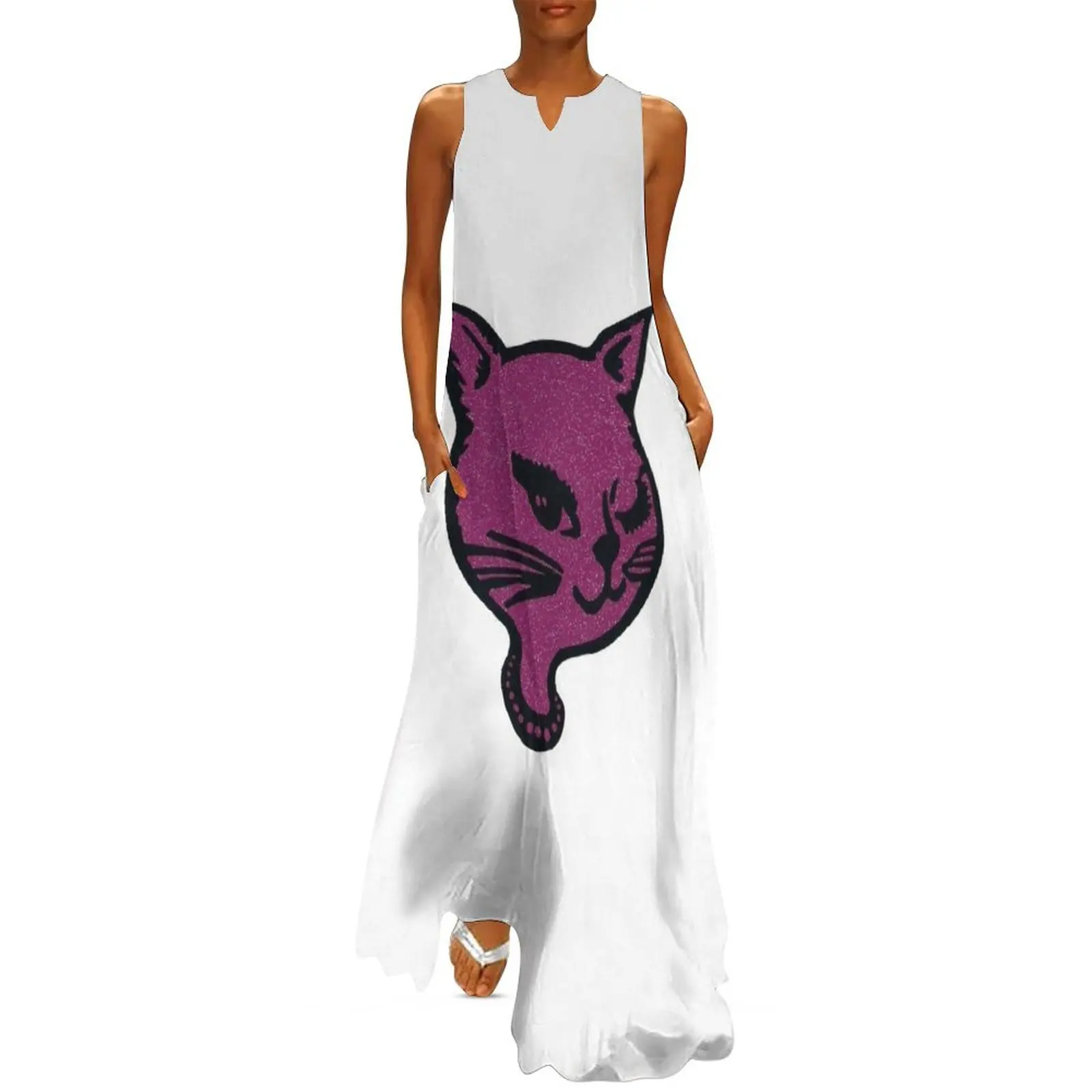 Winking Cat Pink Long Dress women long dresses summer clothes for women summer outfits for women 2025 Dress
Winking Cat Pink Long Dress women long dresses summer clothes for women summer outfits for women 2025 Dress