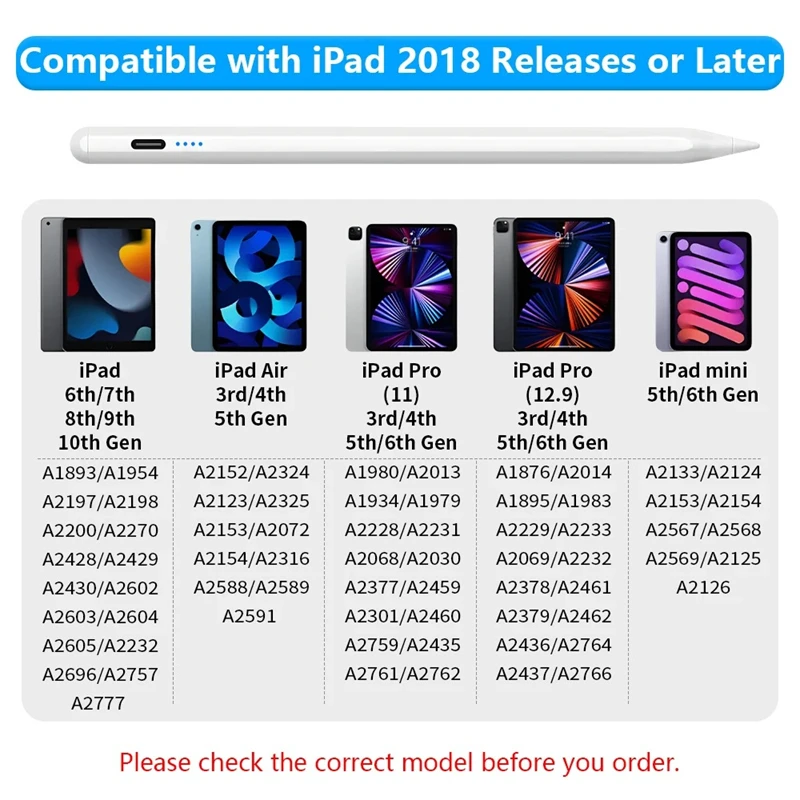 #For Apple Pencil 2 1 Palm Rejection Power Display iPad Accessories iPad 2022 2021 2020 2019 2018 Pro 11 12.9 Air Mini Stylus Pe
#For Apple Pencil 2 1 Palm Rejection Power Display iPad Accessories iPad 2022 2021 2020 2019 2018 Pro 11 12.9 Air Mini Stylus Pe