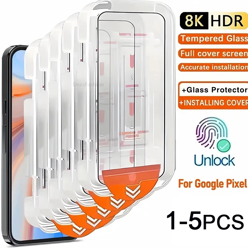 1-5Pcs HD Tempered Glass Screen Protector For Google Pixel 9 10 Pro XL 8 Pro 9A 7A 6A 7 8A Easy Install Auto Installation Glass
1-5Pcs HD Tempered Glass Screen Protector For Google Pixel 9 10 Pro XL 8 Pro 9A 7A 6A 7 8A Easy Install Auto Installation Glass