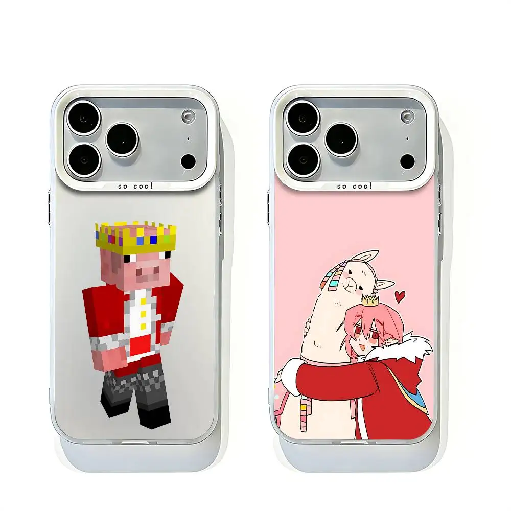 T-Technoblade White Matte Bumper Cover For iPhone 17 16 15 14 13 12 11 Pro Max Large Camera Hole Case
T-Technoblade White Matte Bumper Cover For iPhone 17 16 15 14 13 12 11 Pro Max Large Camera Hole Case