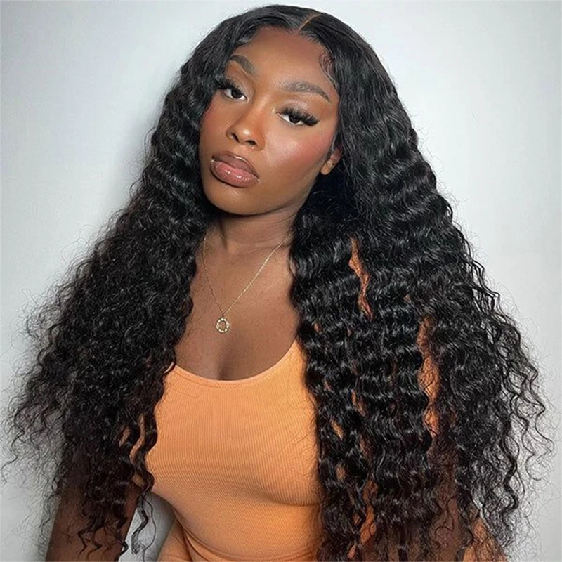 Alimice 13x4 Lace Front Wig Raw Indian Human Hair Wig Brazilian Hair Deep Wave Lace Frontal Wigs for Black Women
Alimice 13x4 Lace Front Wig Raw Indian Human Hair Wig Brazilian Hair Deep Wave Lace Frontal Wigs for Black Women