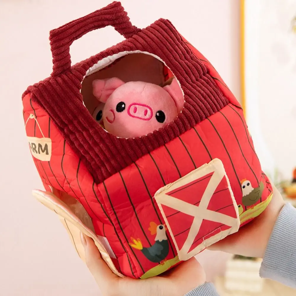 PP Cotton Simulated Baby Plush Animals Toy with Sound Montessori Farm Animals House Set Fluffy Sensory Simulated Farm Animal Toy
PP Cotton Simulated Baby Plush Animals Toy with Sound Montessori Farm Animals House Set Fluffy Sensory Simulated Farm Animal Toy