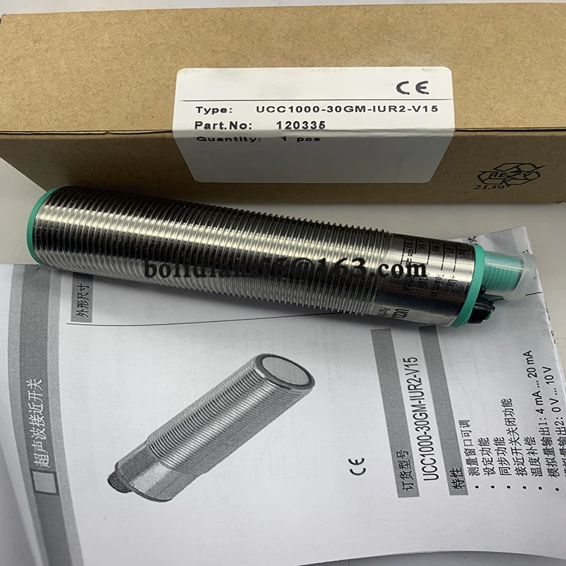 Original sensor UC1000-18GS-IUEP-IO-V15 UC1000-30GM-IUR2-K-V15 UC1000-30GM-IUR2-V15 New ultrasonic sensor
Original sensor UC1000-18GS-IUEP-IO-V15 UC1000-30GM-IUR2-K-V15 UC1000-30GM-IUR2-V15 New ultrasonic sensor