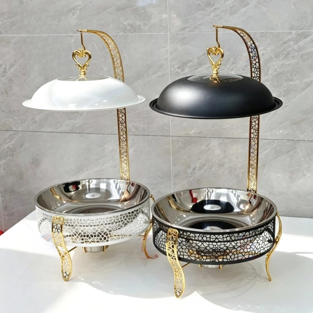 Buffet Stove Wedding Banquet Hotel Restaurant Alcohol Stove Golden Buffet Dishes
Buffet Stove Wedding Banquet Hotel Restaurant Alcohol Stove Golden Buffet Dishes