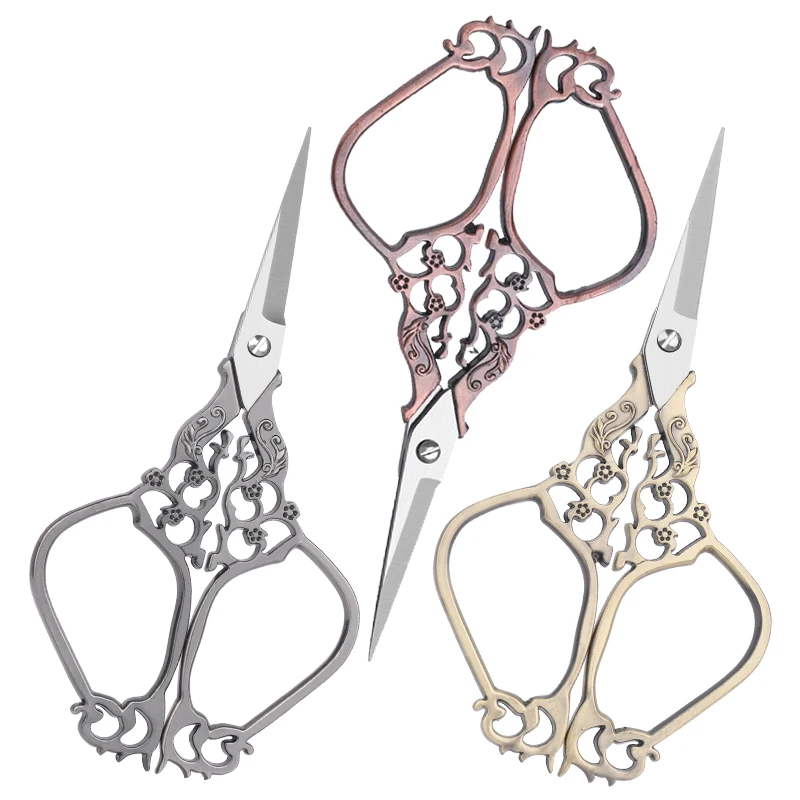 IMZAY Durable Retro Scissors Tailor Sewing Scissors Embroidery Cross Stitch Scissor Household Craft Stainless Steel Scissors
IMZAY Durable Retro Scissors Tailor Sewing Scissors Embroidery Cross Stitch Scissor Household Craft Stainless Steel Scissors