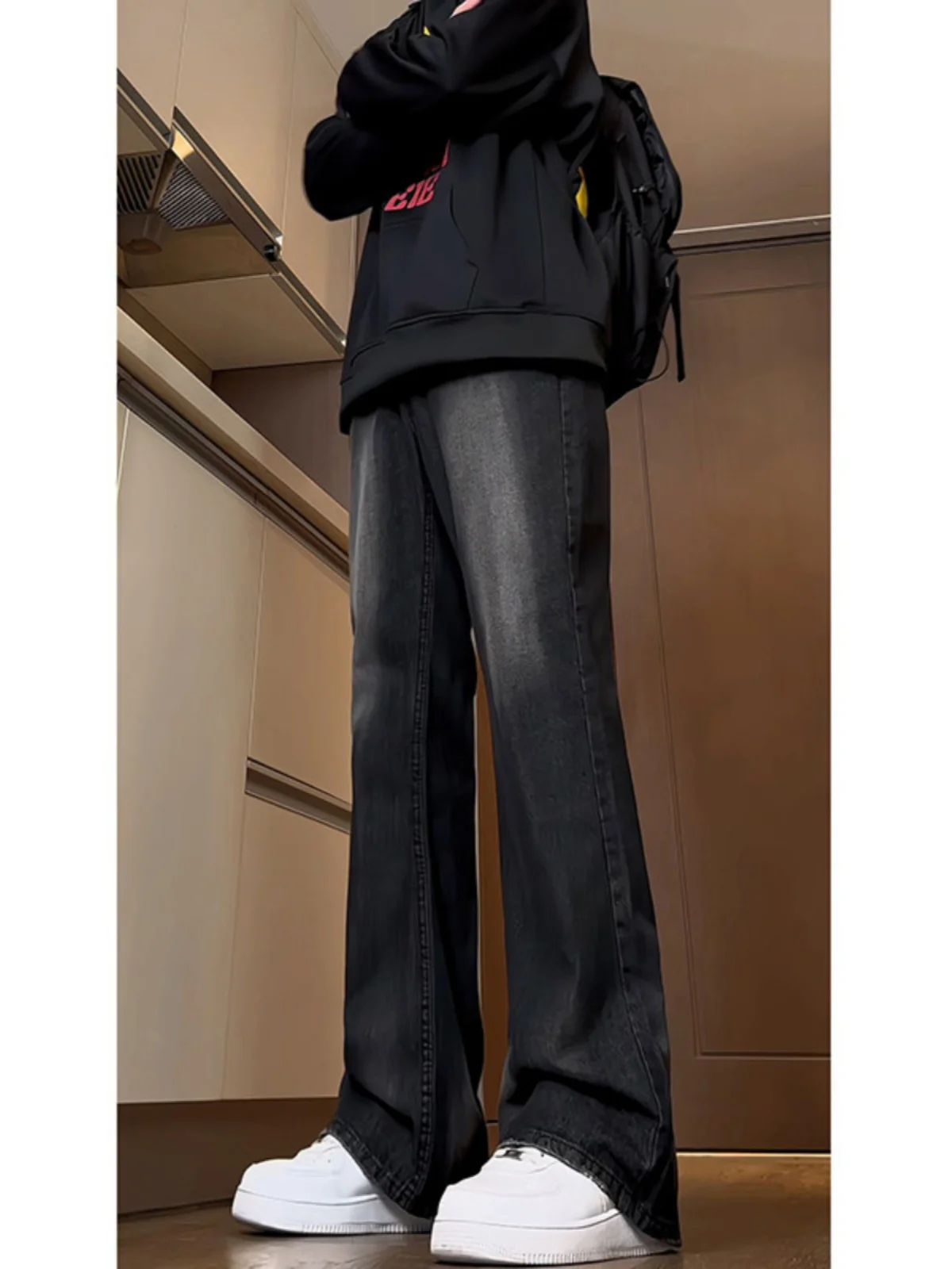 Retro American Sle Men's Jeans Flared Long Pants Waed out Cool Spring Autumn Straight Leg Wide Leg Pants Youth Faion
Retro American Sle Men's Jeans Flared Long Pants Waed out Cool Spring Autumn Straight Leg Wide Leg Pants Youth Faion