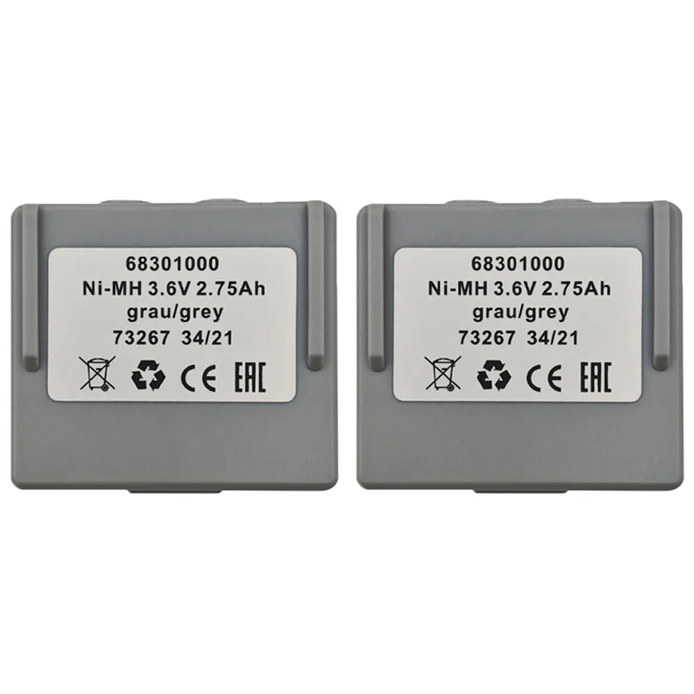 2pcs 68301000 3.6V 2750mAh Rechargeable Replacement for 68300900 Battery
2pcs 68301000 3.6V 2750mAh Rechargeable Replacement for 68300900 Battery