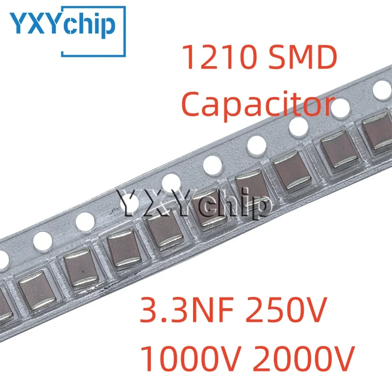 10 шт. 1210 НФ 250 В 1000 в 2000 в 332J 5% C0G NPO 3225 SMD микросхема многослойный керамический конденсатор
10 шт. 1210 НФ 250 В 1000 в 2000 в 332J 5% C0G NPO 3225 SMD микросхема многослойный керамический конденсатор